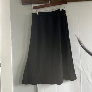 Black Midi Skirt